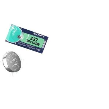 Imagem de Bateria 337 SR416SW Sony/Murata Cartela 1 Unidade Pilha 1.55V