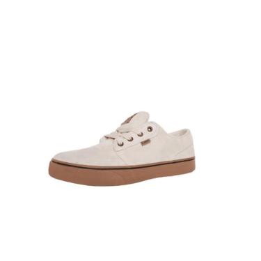 Imagem de Tênis Qix Next Vulcan Camurça -  Unisex Original, Bege, 37