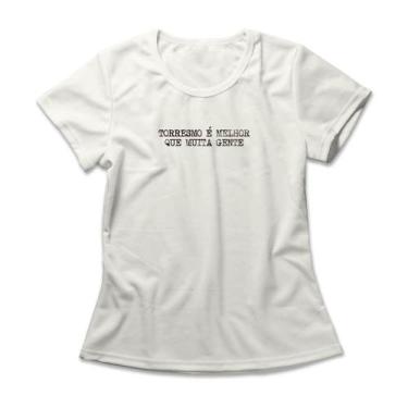 Imagem de Camiseta Feminina Torresmo É Melhor Que Muita Gente - Studio Geek, P, 