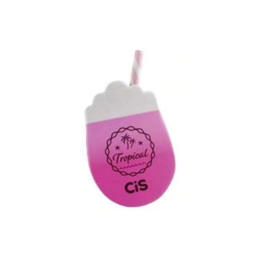 Imagem de Borracha Escolar Fantasia Tropical Cis Rosa