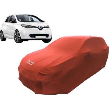 Imagem de Capa Cobrir Carro Automotiva Protetora Renault  Zoe - Mz, Vermelha