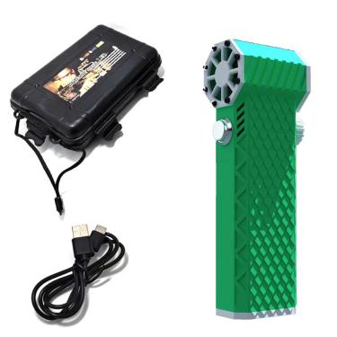 Imagem de Mulcort Ventilador de jato de motor sem escova portátil 110.000RPM Turbofan 180W soprador de poeira de alta potência ferramenta de limpeza de teclado espanador de ar comprimido com interface de