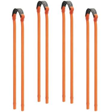 Imagem de Anglekai Faixa de borracha de substituição de estilingue, pacote com 4 faixas de estilingue tubulares elásticas compatíveis com todas as inserções, pulseira de borracha de substituição de catapulta