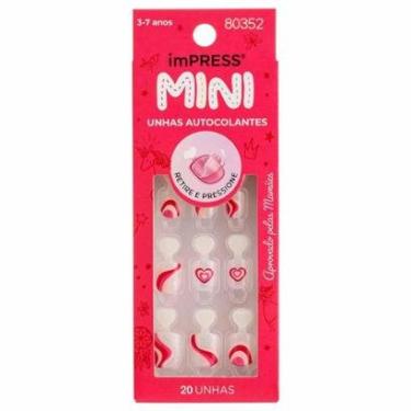 Imagem de Unhas Autocolantes ImPRESS Mini Infantil Dream Big 1Un-Feminino