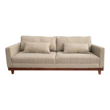 Imagem de Sofá London Sala/Recepção/Escritório 1,80cm - Novo Encanto, LIN.NUDE