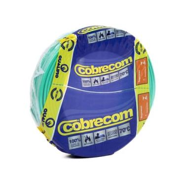 Imagem de Cabo De Energia 750V 10Mm² Flexicom Com 100 Metros Verde