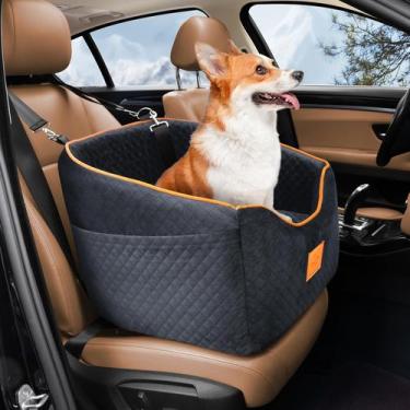 Imagem de Assento de Carro para Cães XIEEAOZEE - Booster de Memória com Suporte 