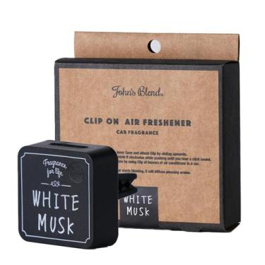 Imagem de Purificador de Ar Clip-on John's Blend White Musk - 30ml (Duração de 1