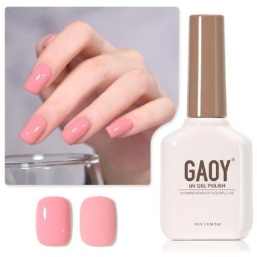 Imagem de Verniz em Gel GAOY Pink 16ml - Soak Off UV/LED