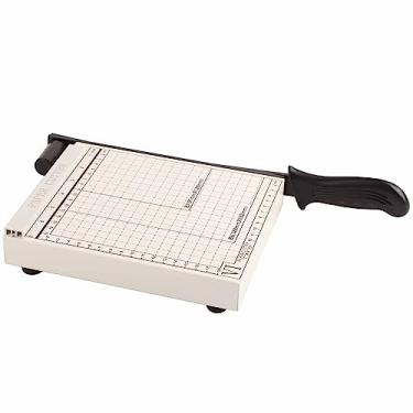 Imagem de Cortador de Papel, Aparador de Corte Limpo Preciso Com Alça de Régua de Posicionamento para o Escritório da Escola (Aço)