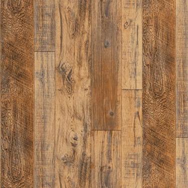 Imagem de practicalWs Papel de parede Shiplap Peel and Stick 44.5 cm x 300.0 cm papel de parede papel de parede vintage removível papel de contato de madeira autoadesivo para prateleira forro quarto paredes