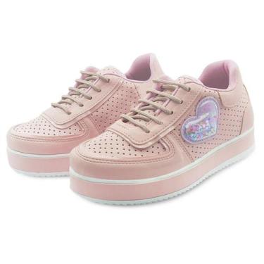 Imagem de Tênis Infantil Gatatuya Menina Coração/Colors ,  31
