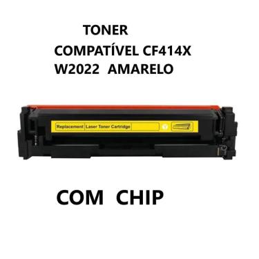 Imagem de Toner Compatível W2022X CF414X amarelo com chip M454DW M454DN M479FDW M479DW com chip