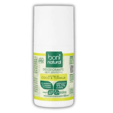 Imagem de Desodorantes Roll-On Coco e Toranja 55ml - Boni Natural