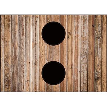 Imagem de Esteira Personalizada Madeira - EST0133 Tuddo Decor multi-colored Tamanho único