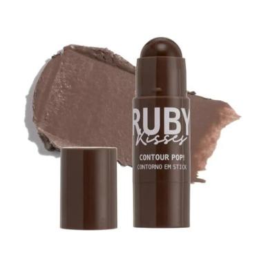 Imagem de Contorno Stick Ruby Kiss Contour Pop 03 Espresso Pop Cps03B - Kiss New