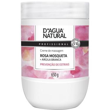 Imagem de CREME MASSAGEM PARA GESTANTE ROSA MOSQUETA 650G D'agua natural - D'Águ