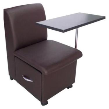 Imagem de Cadeira Ciranda Manicure Com Mesa Regulável Poltrona - D INOVAR MOVEIS