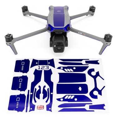Imagem de WRAPGRADE Adesivo para DJI Air 3S Accent Color Sticker (azul estratosfera)