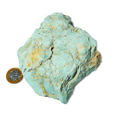 Imagem de Turquesa Bruta Pedra Natural Para Coleção 1Kg 15cm Tipo B
