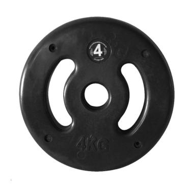 Imagem de Anilha de Ferro Fundido Injetada Alça Lateral 4,0Kg