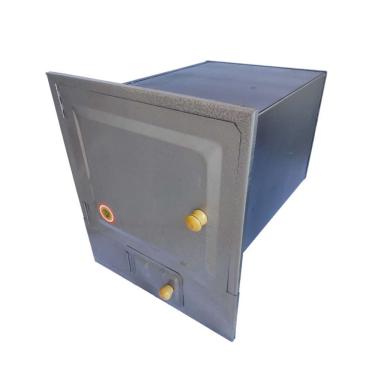 Imagem de Forno de Chapa Galvanizada N°03 Com Cinzeiro 50x35x30cm