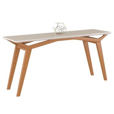 Imagem de Aparador 160cm Tampo de Vidro Monet Off White Champagne