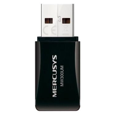 Imagem de Mini Adaptador Usb Wireless N300 Mw300Um