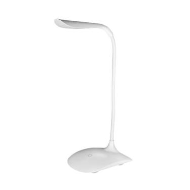 Imagem de Luminária LED USB Flexível para Notebook, Portátil, Luz de Mesa, Branca