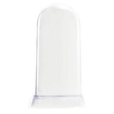 Imagem de 40 Redomas Acrílico Cúpulas Base Média Cristal/Transparente - Amor Lin