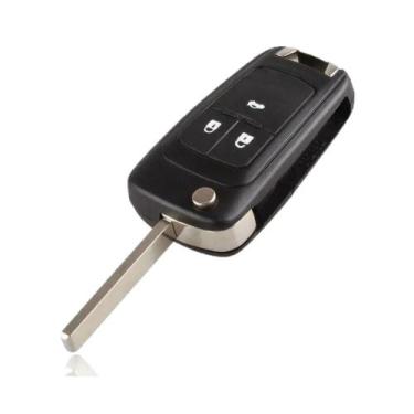 Imagem de Carcaça Chave Canivete Oca 3 Botões Onix S-10 Sonic Após 12 F103 - Uni