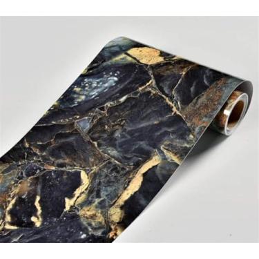 Imagem de Papel De Parede Espelho Ders Para Banheiro Peel And Stick Classroom Bulletin Board Ders Boho Paper For Classroom Trim Sets Cobblestone, Sapphire, 10 X 1000cm