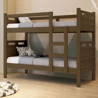 Imagem de Beliche Multifuncional Reforçada Vira Duas Camas Para Rancho e Pousada