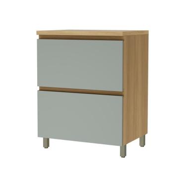 Imagem de Balcão 1 Porta Basculante 1 Gaveta 70cm 100% MDF Rainha Nesher