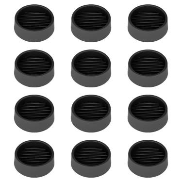 Imagem de Almofadas de móveis VOCOMO Non Slip, copos de rodízio redondos de borracha de 1,5 pés