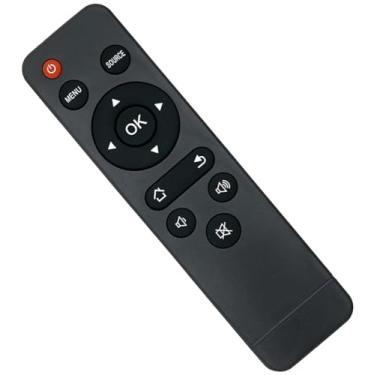 Imagem de AWO Controle remoto de substituição compatível com mini projetor Wimius S27