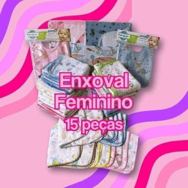 Imagem de Enxoval Completo Para Bebês Recém Nascidos Premium-Feminino - Dugu