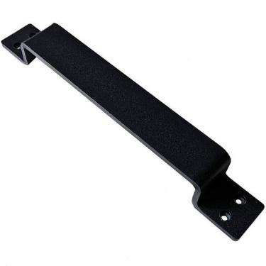 Imagem de Puxador Duplo Colonial Industrial Rancho Sítio Aço Kronus