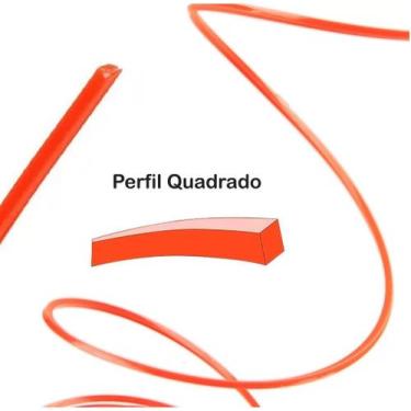 Imagem de Fio Nylon Rocadeira Quadrado 2,5mm (Metro) Kawashima 5539420