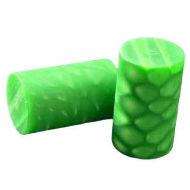 Imagem de oshhni 2x Ponteira para taco de bilhar, ponta para taco de sinuca, profissional, leve, acessórios para bilhar, substituição de virola para de bilhar, Verde