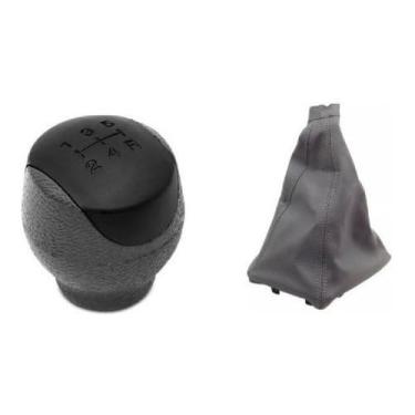 Imagem de Bola Da Manopla Preta + Coifa Cambio Palio Siena 2007 2008 2009 2010 2011