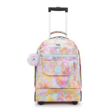 Imagem de Kipling Sanaa Mochila grande estampada com rodinhas Bubble Slick