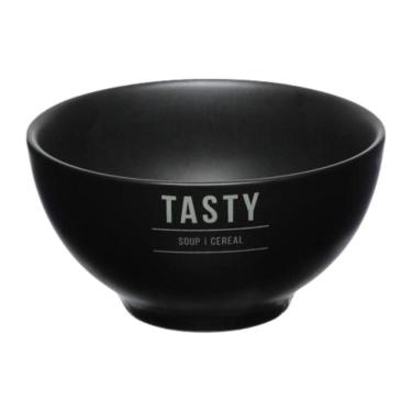 Imagem de Bowl Tigela Cumbuca Porcelana Hauskraft Manhattan Preto