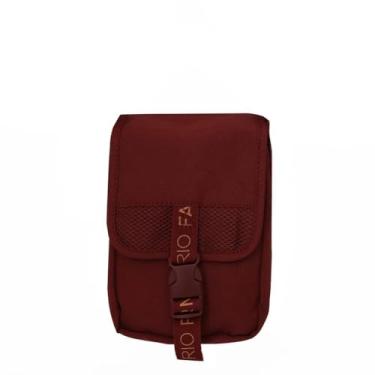 Imagem de Bolsa Farm Fervo Sofia Xadrez Vinho-UN