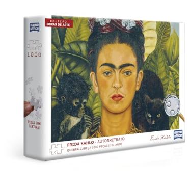 Imagem de Toyster - Coleção Obras de Arte - Frida Kahlo: autorretrato - Quebra-cabeça 1000 peças - Game Office