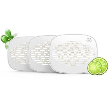 Imagem de 3 caixas de fragrância Robertet para PetSnowy Snow+ caixa de areia automática para gatos - removedor de odores de caixa de areia - Pomelo de grama