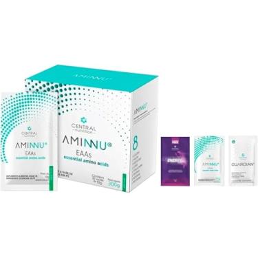 Imagem de Aminoácidos Aminnu - Sabor Limão - Caixa com 30 sachês de 10g + 3 Amostras Central Nutrition