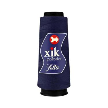 Imagem de Linha para costura setta xik 120 poliéster 2000 jardas - cor 0596 à 20