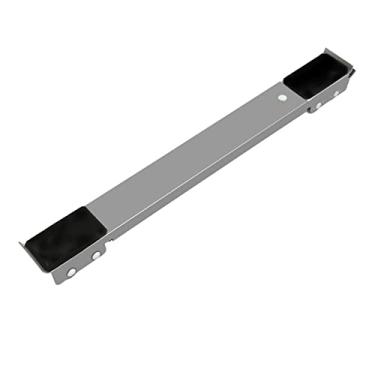 Imagem de Kit 2 Suportes De Parede Fixador Para Botijão De Gás Aço Refoorçado Estilo Moderno (Preto)