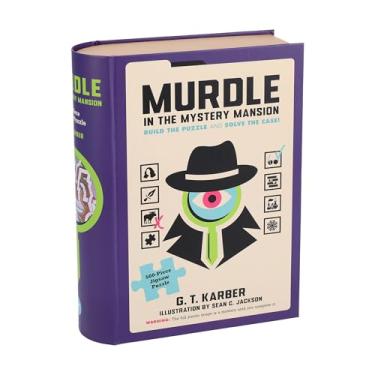 Imagem de Murdle in the Mystery Mansion 500-Piece Jigsaw Puzzle